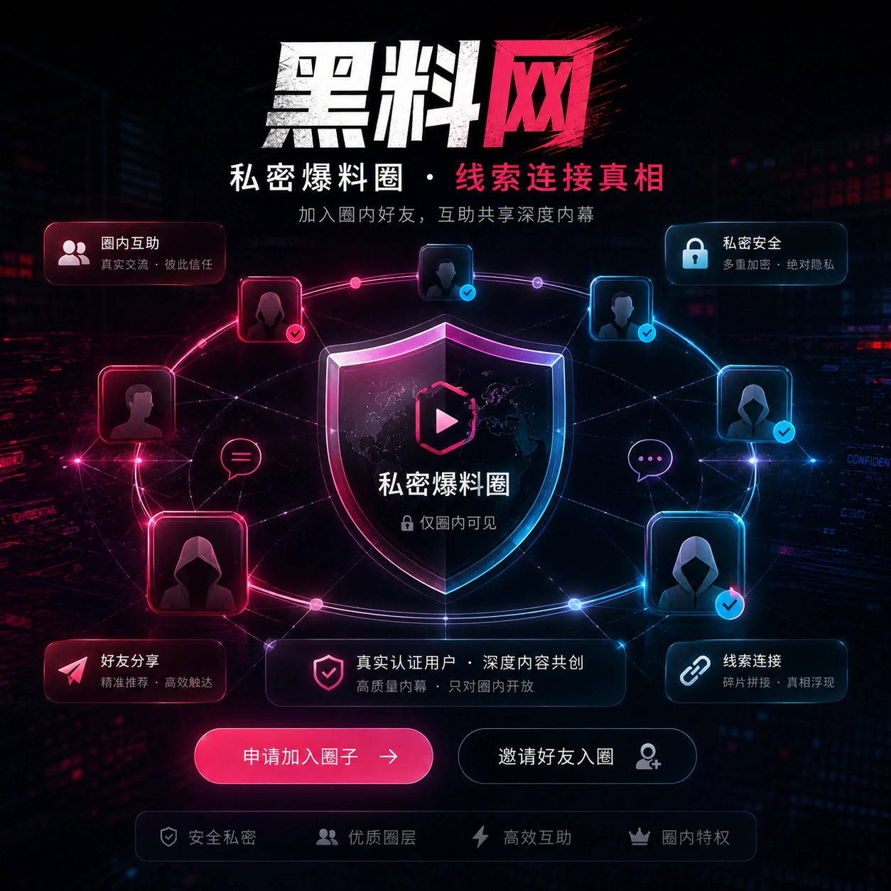 创作者公开活动场景